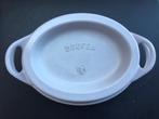 Le Creuset - Doufeu : ovale in zeldzame lila kleur, Kookpan of Snelkookpan, Gebruikt, Ophalen of Verzenden, Keramische plaat