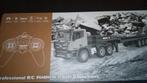 huina 1:18 truck met trailer  lijkt 1:24, Elektro, Ophalen of Verzenden, Zo goed als nieuw, Auto onroad