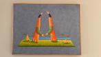 Dirk Bakker - surrealistisch werk no5, Antiek en Kunst, Kunst | Schilderijen | Modern, Ophalen