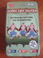 Horen zien zwijgen ( in handig opbergblik ), Ophalen of Verzenden, Gebruikt, Puzzelen