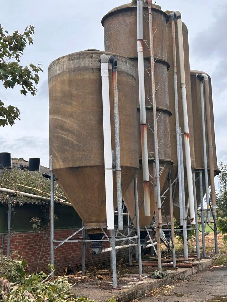 Diverse silo's te koop 30m3, 25m3 en 15m3, Dieren en Toebehoren, Stalling en Weidegang, Toebehoren