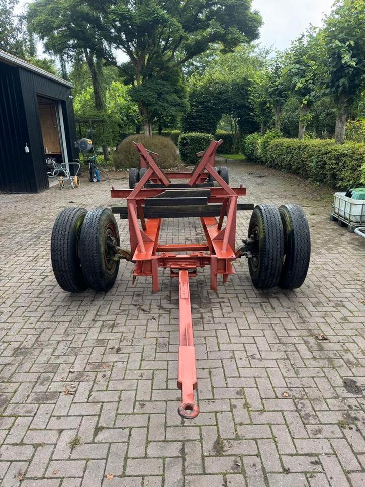 Zware bootkar - boottrailer - stallingstrailer, Watersport en Boten, Boottrailers, Gebruikt, Overige typen, 3000 kg of meer, 9 meter of meer