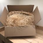 Doos houtwol  2,5 kilo, Ophalen, Zo goed als nieuw