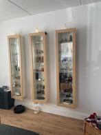 3 Wandvitrinekasten, Ophalen, Minder dan 50 cm, 150 tot 200 cm, 25 tot 50 cm