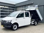 Volkswagen Transporter 2.0 TDI L2H1 DC Euro 6 Pick up Kipper, Voorwielaandrijving, Gebruikt, 4 cilinders, Volkswagen