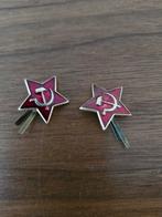 Sovjet Ster Emblemen, Ophalen of Verzenden, Overige soorten, Overige gebieden, Embleem of Badge