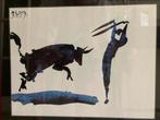 Picasso ( Toro Y Toreros) drie afbeeldingen, ingelijst., Ophalen