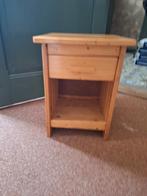 Leuk klein grenen nachtkastje kastje, Huis en Inrichting, Ophalen, Zo goed als nieuw