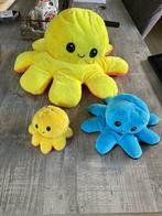 Octopus omkeerbaar knuffel, Ophalen of Verzenden, Zo goed als nieuw, Overige typen