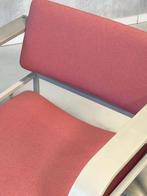 Pastoe FM80 fauteuil Mazairac Boonzaaijer vintage stoel roze, Metaal, Minder dan 75 cm, Gebruikt, Vintage