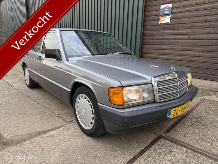 Mercedes-Benz 190-serie 1.8 E Cruise control / Org NL NAP, Auto's, Oldtimers, Bedrijf, Cruise Control, Lichtmetalen velgen, Mercedes-Benz