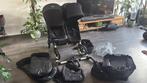 Bugaboo Donkey 2 Twin zwart, Gebruikt, Ophalen, Kinderwagen, Duowagen
