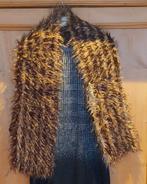 Bruine Nep Bont Stola - Glamoureuze Accessoire, Bruin, Maat 46/48 (XL) of groter, Ophalen of Verzenden, Gedragen