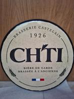 Reclamebord bière Ch'ti, Verzamelen, Biermerken, Ophalen of Verzenden, Nieuw, Reclamebord, Plaat of Schild, Overige merken