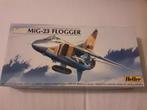 Heller MIG-23 FLOGGER 1/72 bouwdoos., 1:72 tot 1:144, Ophalen of Verzenden, Zo goed als nieuw, Vliegtuig