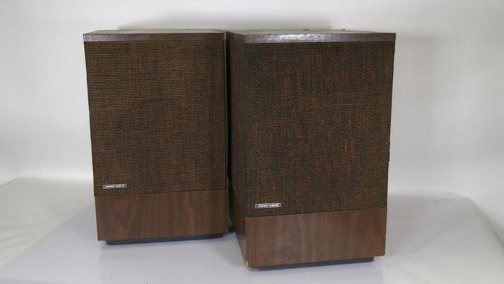 Bose 501 Series II Direct/Reflecting luidsprekers 1977 USA, Audio, Tv en Foto, Luidsprekers, Refurbished, Front, Rear of Stereo speakers
