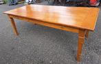 Zeer mooie kersenhouten eettafel 220 x 100 x 78 cm top tafel, Antiek en Kunst, Ophalen