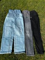 Pakket van 3 zwangerschapsbroeken S, Ophalen of Verzenden, Zo goed als nieuw, Blauw, Broek of Spijkerbroek