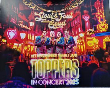 Vier zitplaatsen voor concert De Toppers beschikbaar voor biedingen