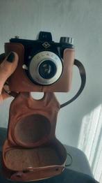 Agfa.Model: Clack.Geprod. 1954  & Linhof aluminum tripod, Ophalen of Verzenden, Gebruikt, Compact, Overige Merken