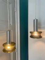 Raak oerglas B-1214 hanglampen, Huis en Inrichting, Lampen | Hanglampen, Glas, Vintage, retro, design, Anvia, hala, artimeta, Artiforte, gispen