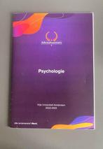 Psychologie athena samenvatting bewegingswetenschappen, Boeken, Ophalen of Verzenden, Zo goed als nieuw, WO