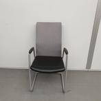 Sedus vergaderstoel - grijze rugnet/zwarte skai zitting, Ophalen, Gebruikt, Grijs, Vijf, Zes of meer stoelen