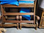 Tweezitter 1 x en fauteuil 2 x.                       Eiken., Huis en Inrichting, Ophalen of Verzenden, Gebruikt, Hout, Minder dan 150 cm