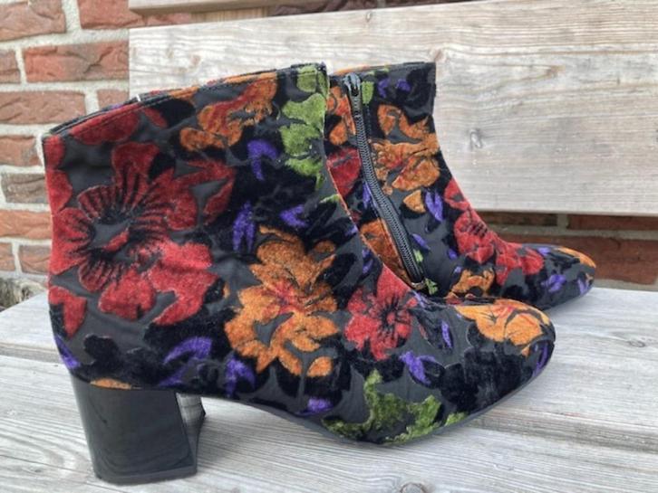 GABOR, Bijzonder enkellaarsje, leer van binnen, Wijdte G/7,5, Kleding | Dames, Schoenen, Nieuw, Lage of Enkellaarzen, Zwart, Verzenden