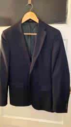 Italiaans slank  jasje Corneliani donkerblauw wol 48, Kleding | Heren, Kostuums en Colberts, Corneliani, Zo goed als nieuw, Verzenden