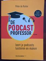 De Podcast Professor - Peter de Ruiter, Ophalen of Verzenden, Zo goed als nieuw, Peter de Ruiter, Media