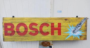 Bosch bougies reclamebord, mancave, automobilia beschikbaar voor biedingen