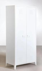 Metalen Lockerkast wit - Industrieel Design, Huis en Inrichting, Kasten | Kledingkasten, Ophalen, Met hangruimte, 50 tot 100 cm