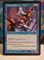 Winged Sliver MTG, Ophalen of Verzenden, Zo goed als nieuw