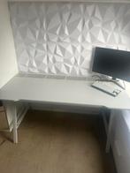 Ikea Bureau 160x80cm verstelbaar in hoogte, Huis en Inrichting, Ophalen, Zo goed als nieuw