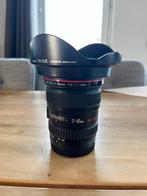 Canon 17-40mm lens ultrasonic 1:4 L met zonnekap, Ophalen, Zo goed als nieuw, Groothoeklens