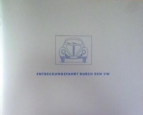 Folder VOLKSWAGEN Entdeckungsfahrt durch den VW 1950 REPRINT, Boeken, Auto's | Folders en Tijdschriften, Nieuw, Volkswagen, Ophalen of Verzenden