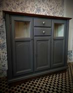 Dressoir, kastje, halkast, Huis en Inrichting, Kasten | Dressoirs, Ophalen, 100 tot 150 cm, 25 tot 50 cm, Glas