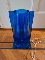 Kartell Designlamp Blauw Transparant, Ophalen of Verzenden, Zo goed als nieuw, Kunststof, Minder dan 50 cm