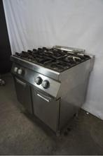 Zanussi gasfornuis, fornuis 4-pits rvs met kastruimte, Ophalen of Verzenden, Gebruikt, Fornuis, Frituur en Grillen