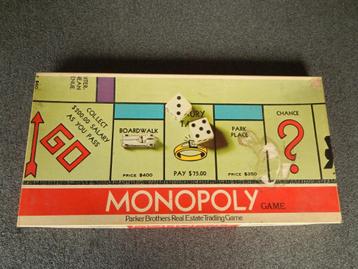 Vintage Monopoly engelse uitvoering/ usa editie beschikbaar voor biedingen