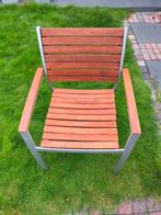 4x Tuinstoelen, Tuin en Terras, Ophalen, Zo goed als nieuw, Kunststof