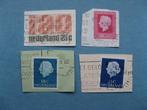 Nederland. Stempel Variëteiten. Gestempeld in de jaren 60-70, Verzenden, Gestempeld