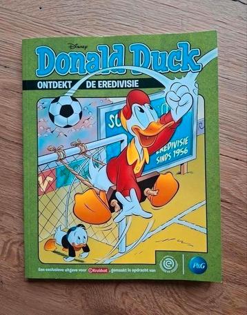 Donald Duck ontdekt de Eredivisie stripboek Disney softcover beschikbaar voor biedingen
