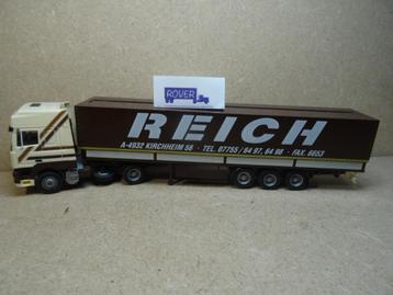AWM 1:87, DAF 95+Huif-Oplegger "REICH-OOSTENRIJK" Zie Foto`s beschikbaar voor biedingen