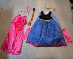 Frozen Anna jurk met accessoires, Ophalen of Verzenden, Zo goed als nieuw, 122 t/m 128, Meisje
