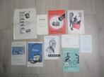 10 folders met bromfietsbenodigdheden (jaren '50 en '60), Boeken, Ophalen of Verzenden, Gelezen, Folder