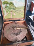 Antieke Kalliope Muziekdoos, Antiek en Kunst, Ophalen of Verzenden