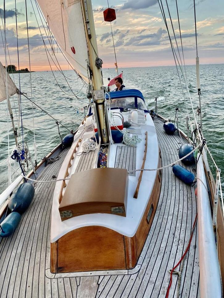 Van de Stadt 10.5 Marsdiep (bj 1964), Watersport en Boten, Kajuitzeilboten en Zeiljachten, Gebruikt, Staal, 9 tot 12 meter, Diesel