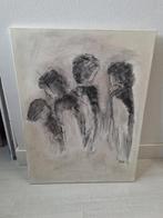 schilderij zwart wit, Antiek en Kunst, Ophalen of Verzenden